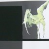marabu I, 2012 acryl und fotokarton auf papier, 100 x 70 cm 